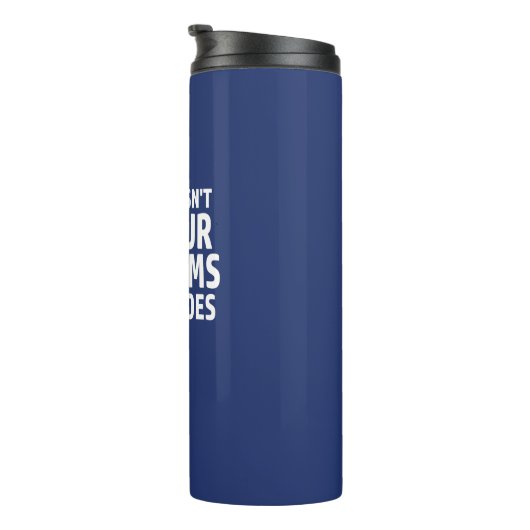 Schuld behebt Ihre Problemaktion nicht Thermosbecher (Nach rechts gedreht)