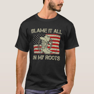 Schuld daran ist, dass der Western meines Roots Co T-Shirt