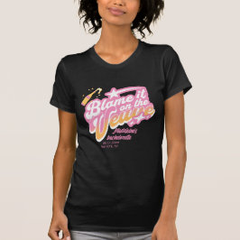 Schuld daran ist der Veuve Y2K Pink Orange Bachelo T-Shirt