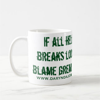 Schuld Gremlins Kaffeetasse