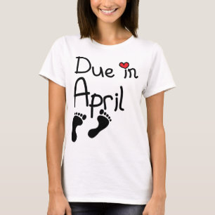 Schuld im April T-Shirt