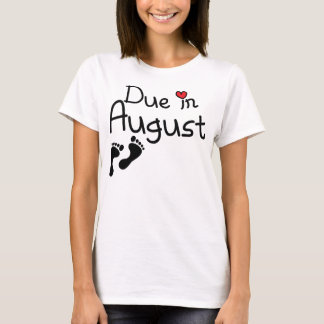 Schuld im August T-Shirt