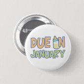 Schuld im Januar Button (Vorne & Hinten)