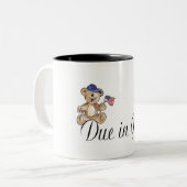 Schuld im Juli Zweifarbige Tasse (Vorderseite Links)