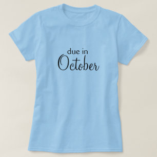 Schuld im Oktober! T-Shirt