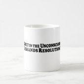Schuld im unbewussten - grundlegend kaffeetasse (Mittel)