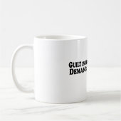Schuld im unbewussten - grundlegend kaffeetasse (Links)