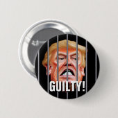 Schuld! Lock Ihm Up - Anti-Verräter-Präsident Trum Button (Vorne & Hinten)