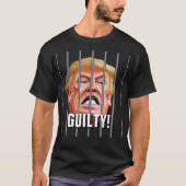 Schuld! Lock Ihm Up - Anti-Verräter-Präsident Trum T-Shirt (Vorderseite)