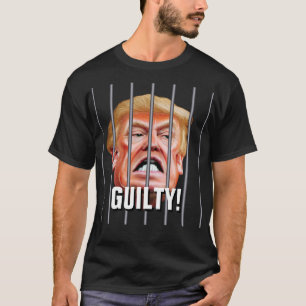 Schuld! Lock Ihm Up - Anti-Verräter-Präsident Trum T-Shirt