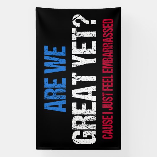 Schuld mich nicht, dass ich für Kamala gestimmt ha Banner (Vertikal)