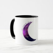 Schuld mich nicht...mein Capricorn Moon Zodiac Tasse (Vorderseite Links)