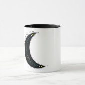 Schuld mich nicht...mein Capricorn Moon Zodiac Tasse (Zentrum)