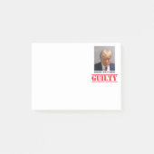 Schuld Post-it Klebezettel (Vorderseite)