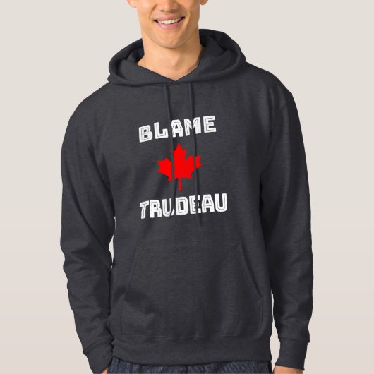 Schuld Trudeau Hoodie (Vorderseite)