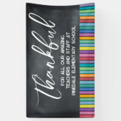 Schuldankenswertheit des Lehrers Banner (Vertikal)