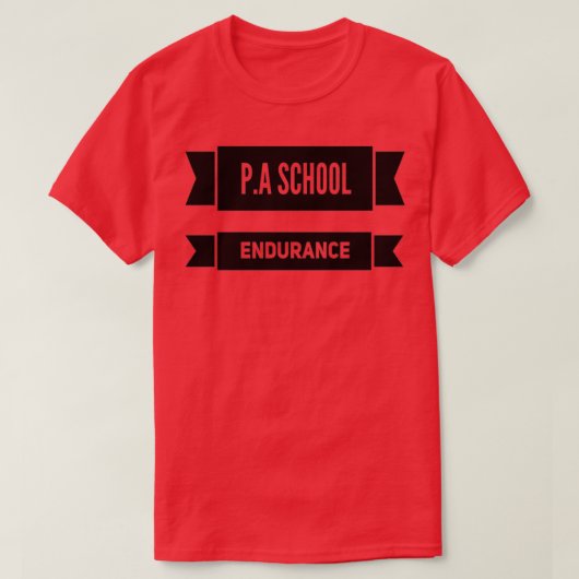 Schuldauer der PA T-Shirt (Design vorne)