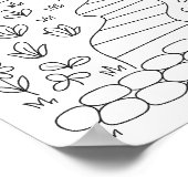 Schulden Butterfly Garden Path Tracker Poster (Ecke)