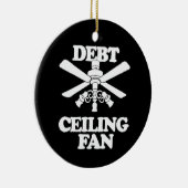 SCHULDEN CEILING FAN KERAMIK ORNAMENT (Rechts)
