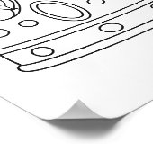 Schulden Crown Jewels Payoff Tracker Poster (Ecke)