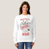 Schulden ist der Favorit des Real Dealer™ Systems Sweatshirt (Vorne ganz)