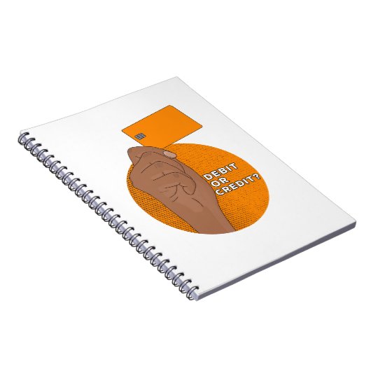 Schulden oder Kredit Notizblock (Rechte Seite)