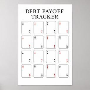 Schulden Payoff Tracker Poster