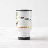 Schulden-Tornado-Reise-Tasse Reisebecher (Mittel)