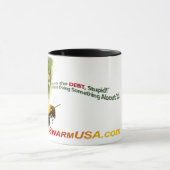 Schulden-Tornado-Tasse Tasse (Zentrum)