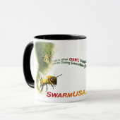 Schulden-Tornado-Tasse Tasse (Vorderseite Links)