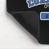 Schuldenfrei wird geladen... | Schwarzes, blaues,  Mousepad (Ecke)