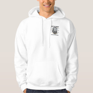 Schuldig wie angeklagt – Lustiger Spruch überladen Hoodie