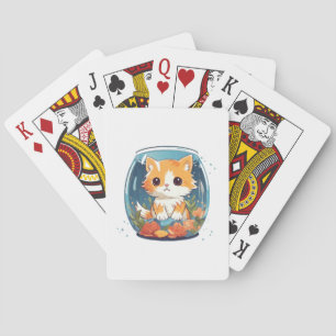Schuldige Katze Spielkarten