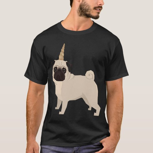 Schuldiger Mops T-Shirt (Vorderseite)