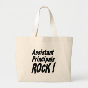 Schuldirektor-Felsen! Taschen-Tasche Jumbo Stoffbeutel