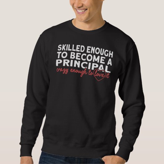 Schuldirektor Sweatshirt (Vorderseite)