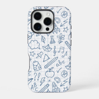 Schuldoodles Lehrertaschenschutz iPhone 16 Pro Hülle