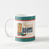 Schuldzuweisungen an meine Wurzeln Kaffeetasse (Links)