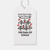 Schule 100 Tage Schule Geschenkanhänger (Rückseite)