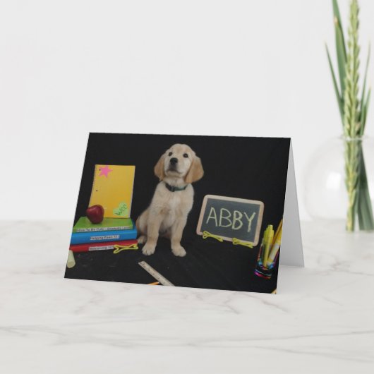 Schule Abby Karte (Vorderseite)