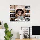 SCHULE-Abschluss 2025 9 FotoCollage Poster (Heimbüro)