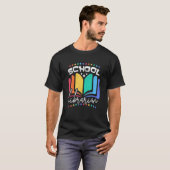 Schule Bibliothekarisch T-Shirt (Vorne ganz)