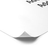 Schule / Bibliothekspenster - SRF Poster (Ecke)