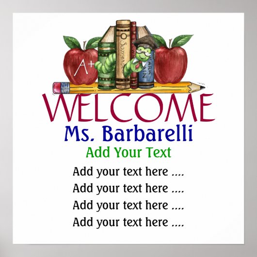 Schule / Bibliothekspenster - SRF Poster (Vorne)