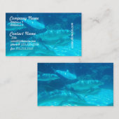 Schule der Delphin-Visitenkarten Visitenkarte (Vorne/Hinten)