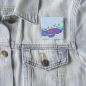 Schule der Fische, die in der Unterwasserstadt Button (Beispiel)