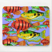 SCHULE DER FISCHE MOUSEPAD (Vorne)