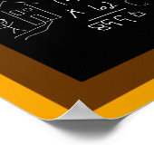 Schule der fünften Klasse ist Cooles Poster (Ecke)