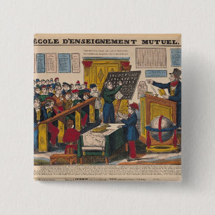 Schule der gegenseitigen Bildung Button