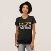 SCHULE DER HARTEN KNOCKS ALUMNI T - SHIRT (Vorne ganz)